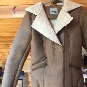 Last chance! Levi’s Moto Sherpa jacket